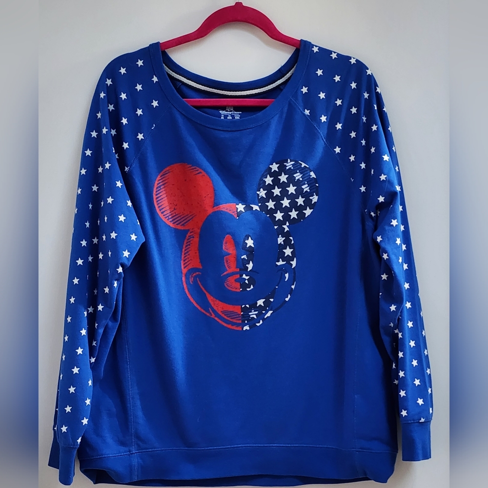 Disney Stars&Stripes Mickey Crewneck XL